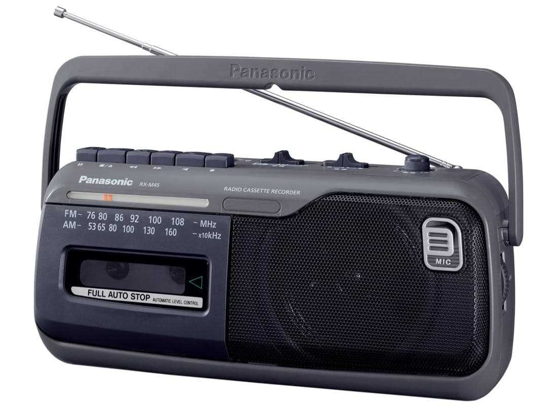 Panasonic RX-M45 ラジオ・カセットレコーダー 中古美品
