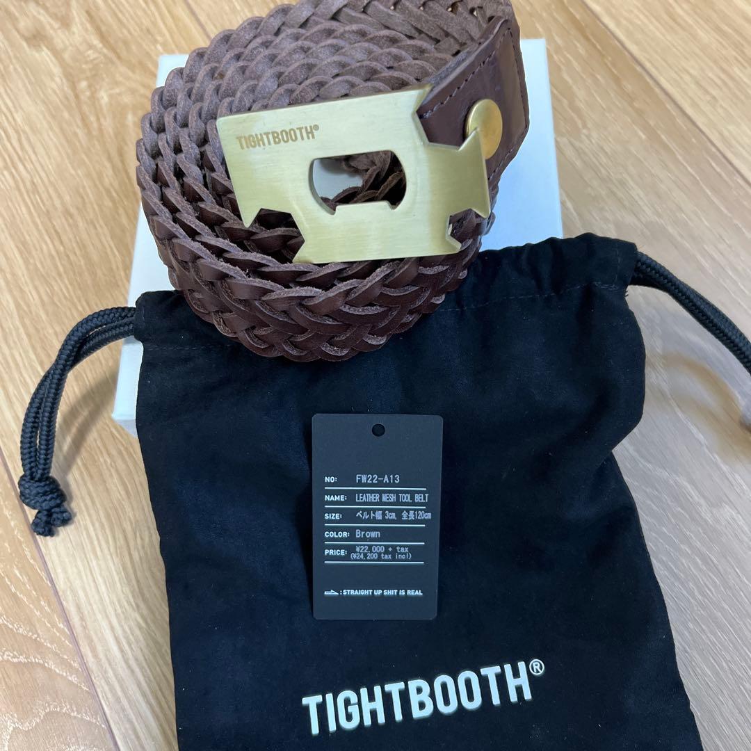 TBPR LEATHER MESH TOOL BELT 新品