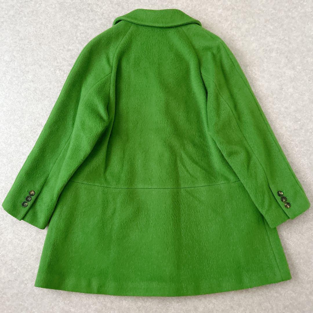 美品✨イタリア製　GERANIウールコート　Aライン XL-3L　上品　ゆったり