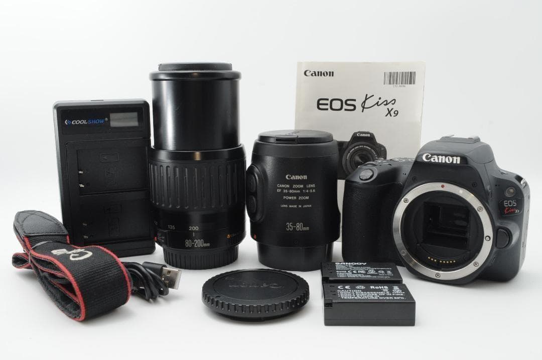 ☆美品②☆新春初売りSALE☆ Canon EOS Kiss x9 ダブル