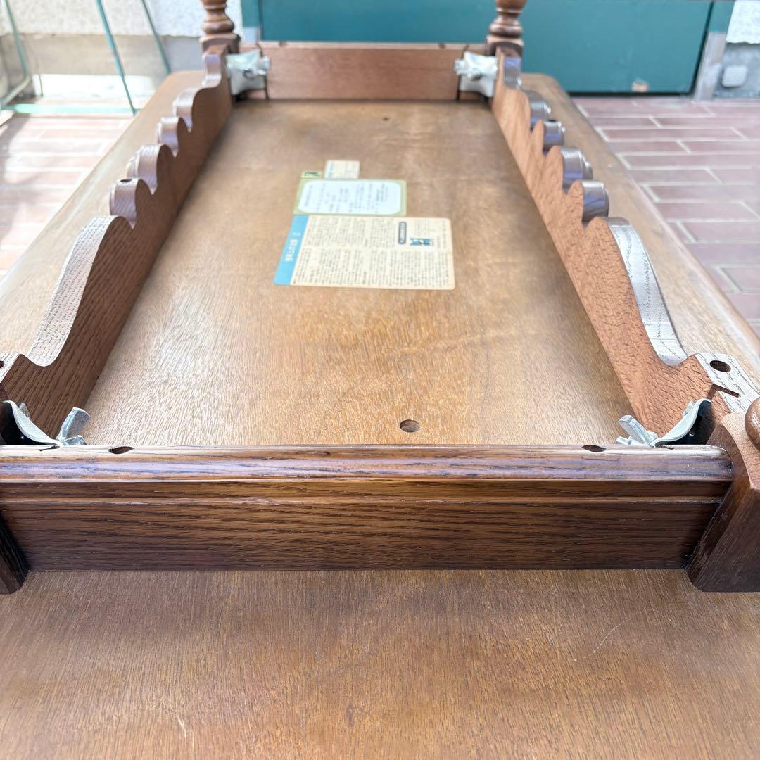 【引取り限定】飛騨産業 キツツキマーク センターテーブル ビィンテージ レトロ