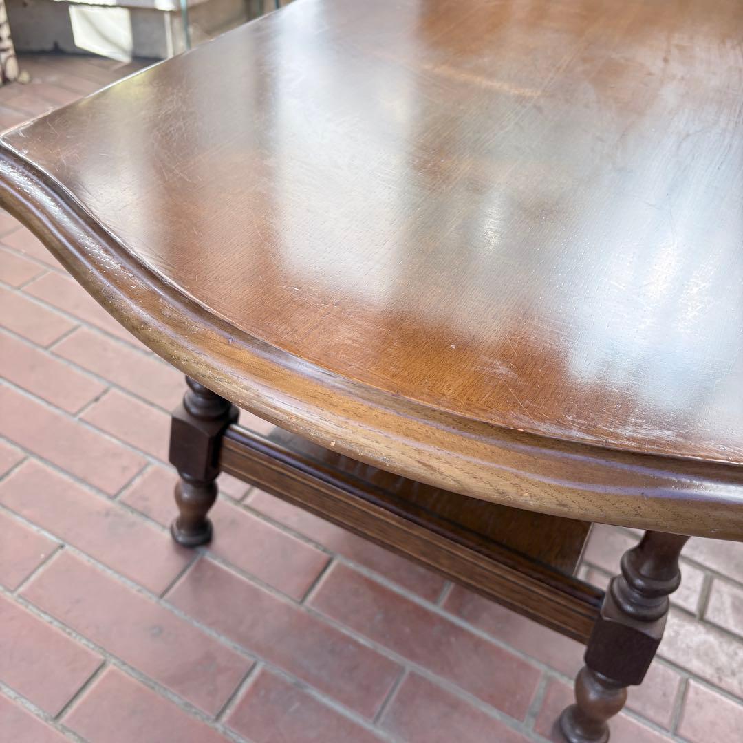 【引取り限定】飛騨産業 キツツキマーク センターテーブル ビィンテージ レトロ