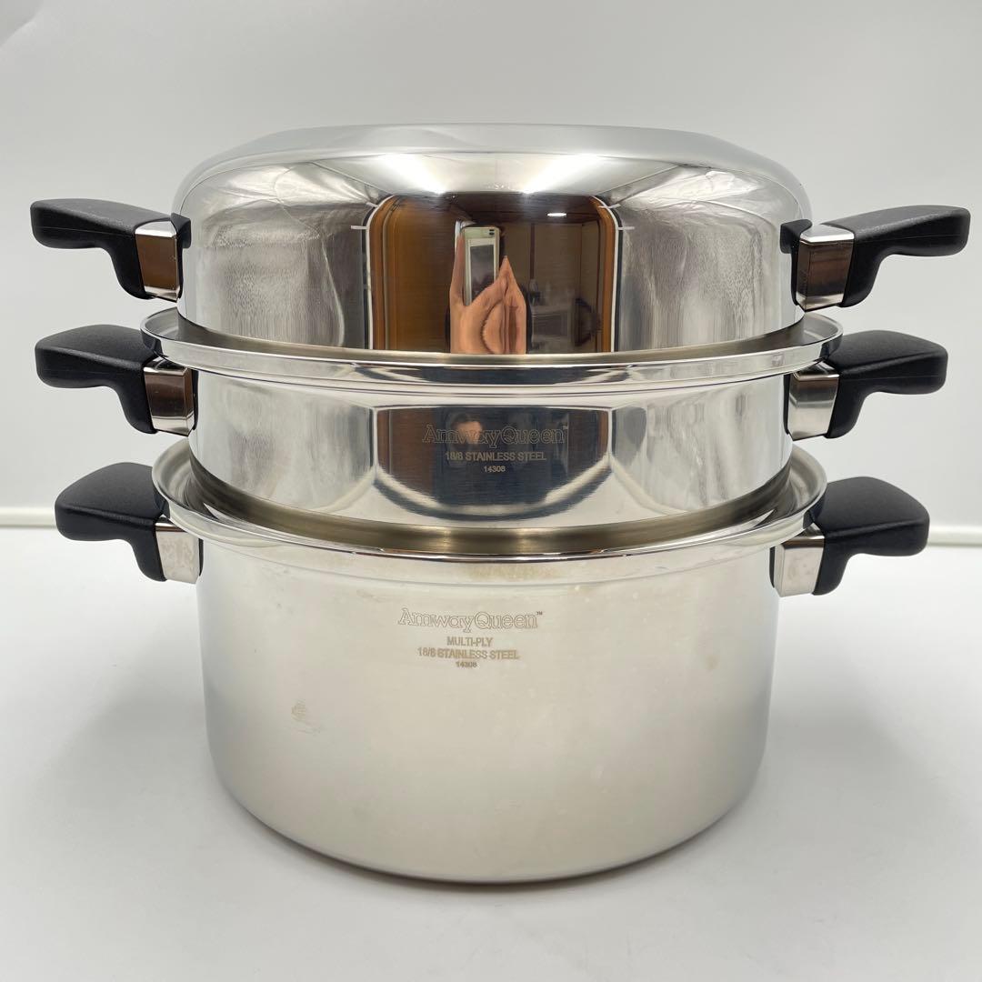 アムウェイ クィーン クックウェア 21ピースセット IH対応