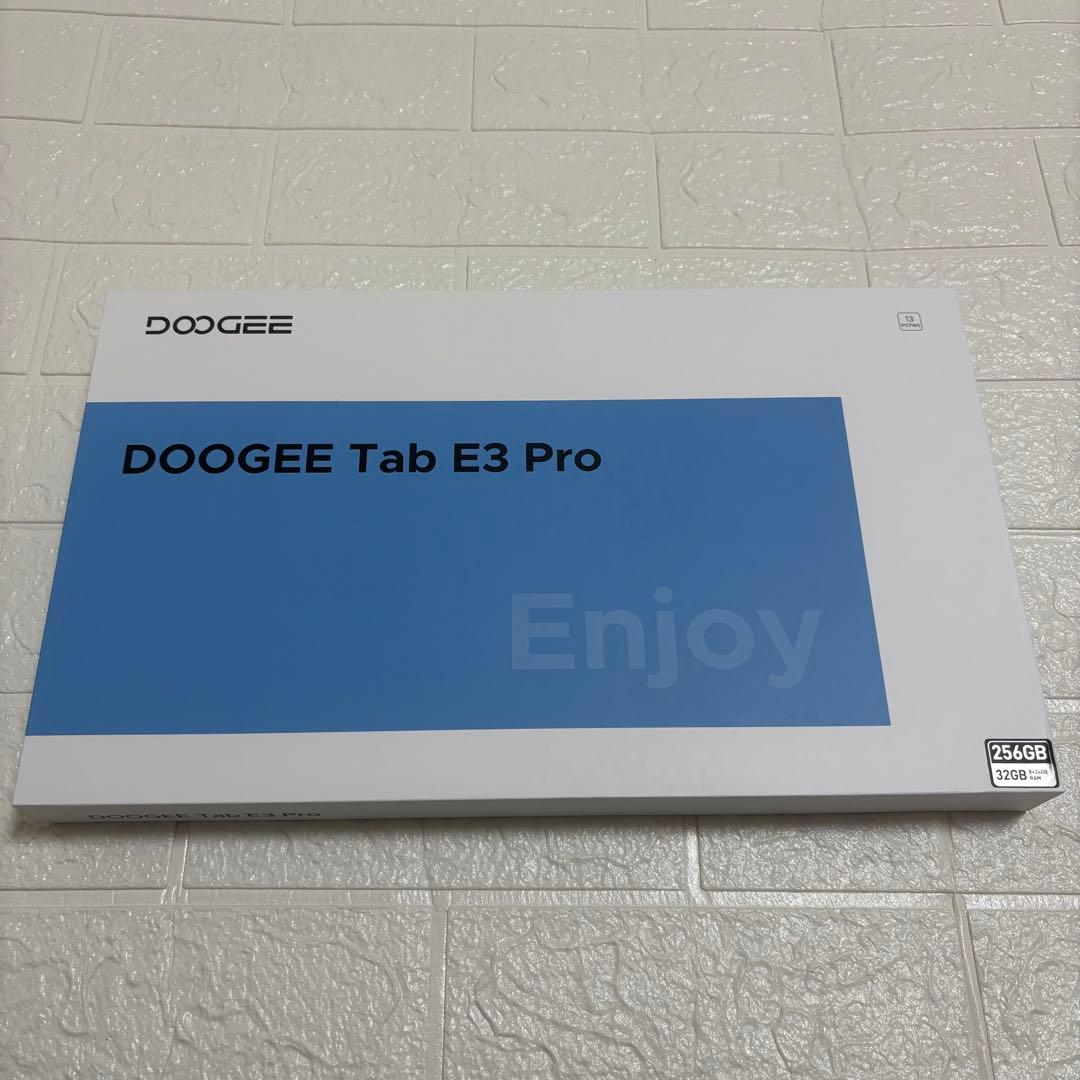 DOOGEE Tab E3 Pro タブレット 13インチ Android 15