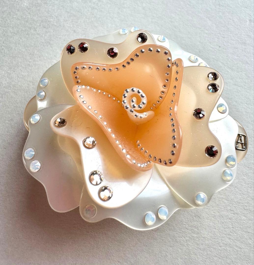 ALEXANDRE DE PARIS アレクサンドル フラワーミニバレッタ バラ