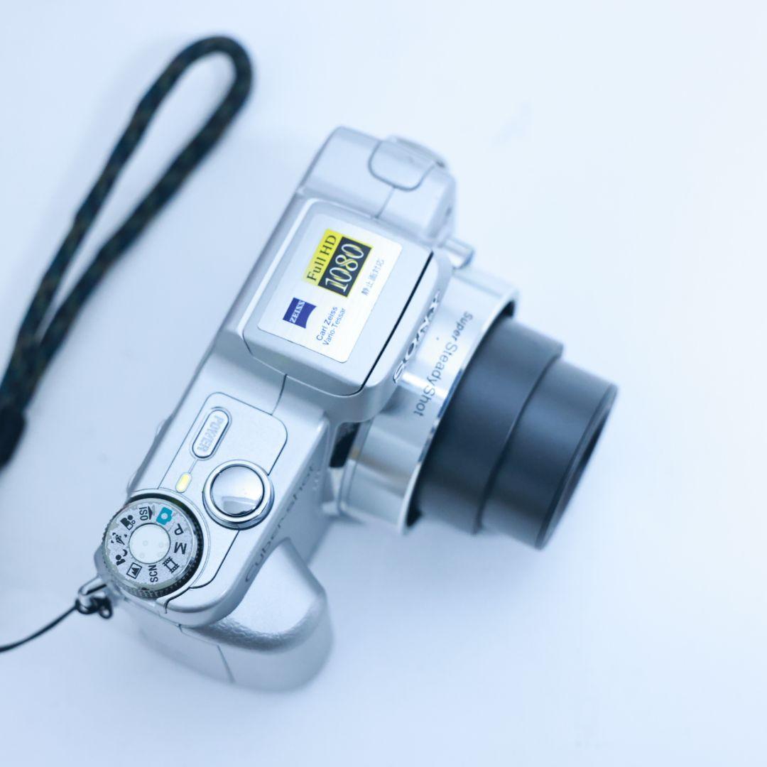 スマホ転送可 SONY H3 デジタルカメラ メモリー電池付き コンデジ