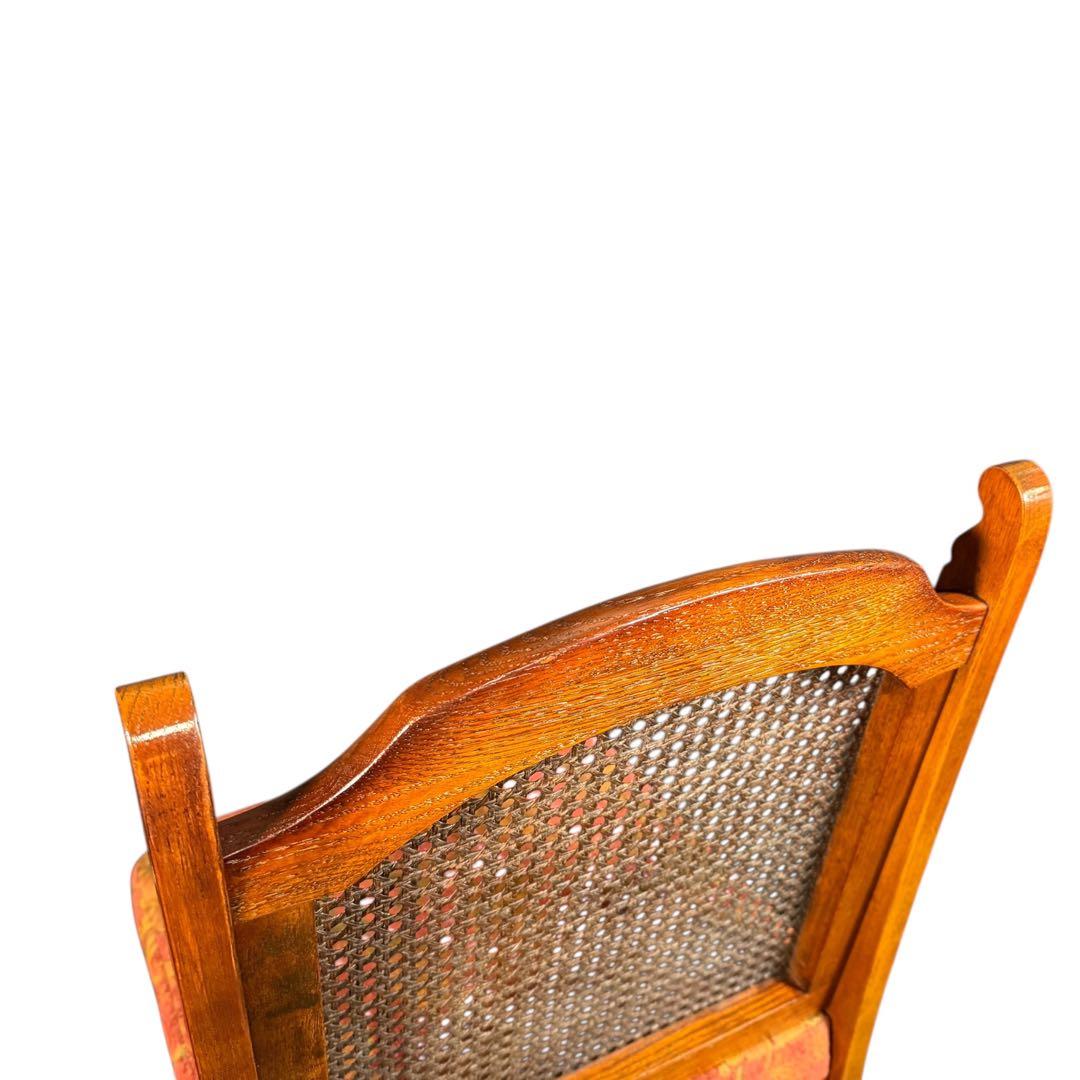 HR870 カントリーハウス　三越ブルージュ　花柄　ワインレッド　赤系　チェア