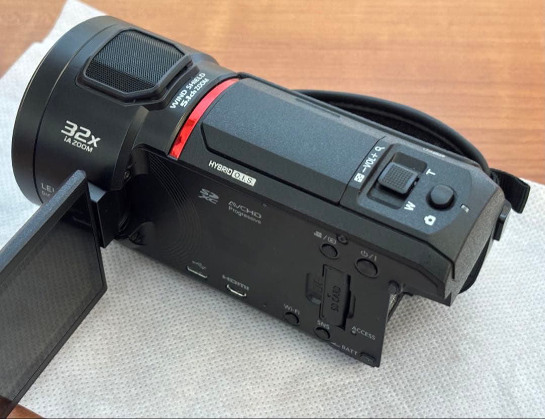 Panasonic HC-VX2MS 4K ビデオカメラ 展示商品