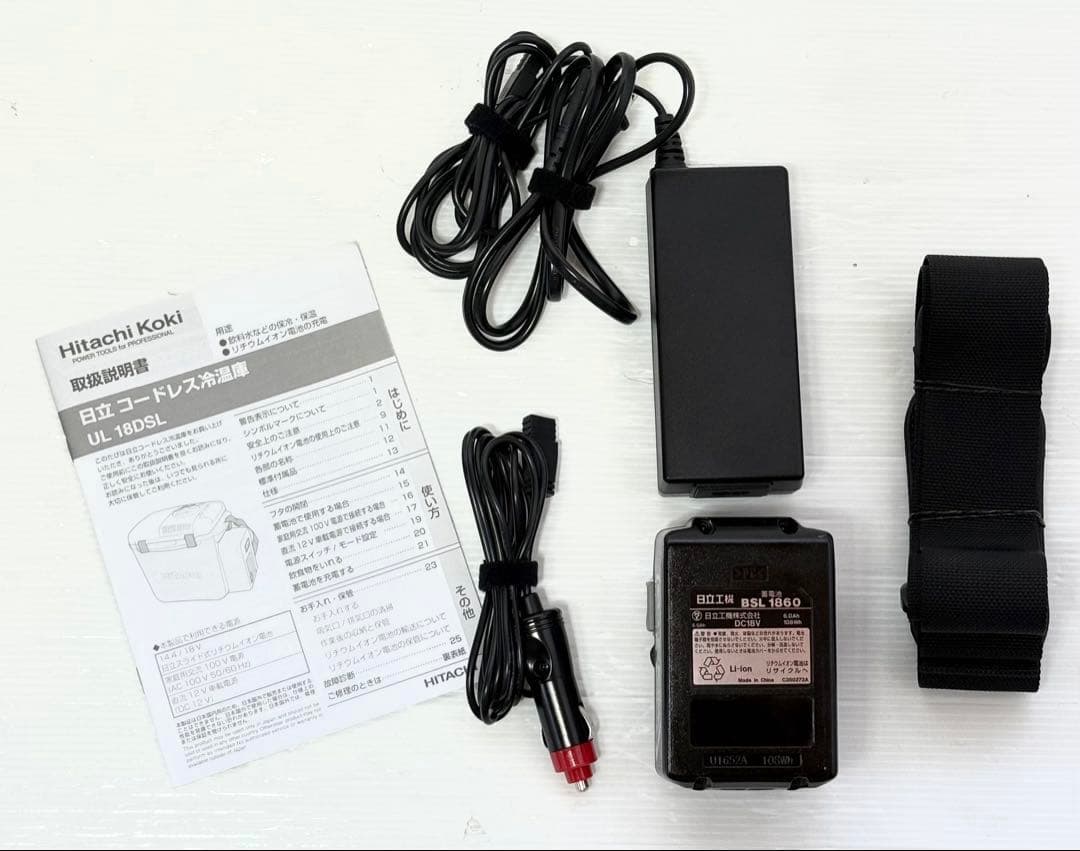 使用ほぼ無し♪ 美品 HITACHI 日立 コードレス冷温庫 UL18DSL