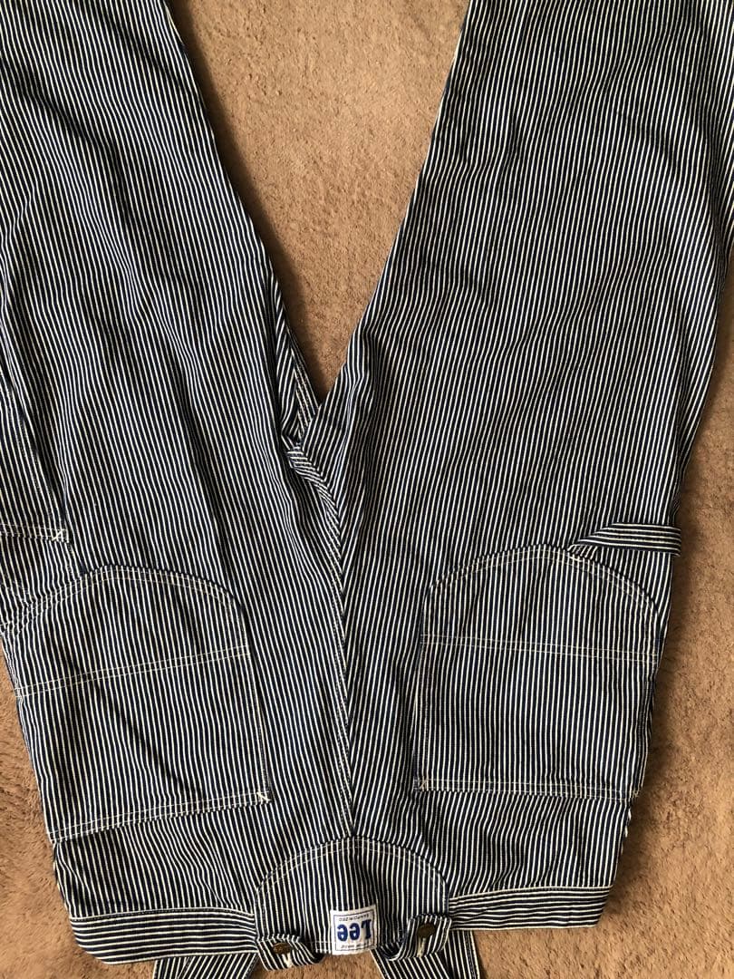 本物レプリカLeeオーバーオール　ローバック復刻レア