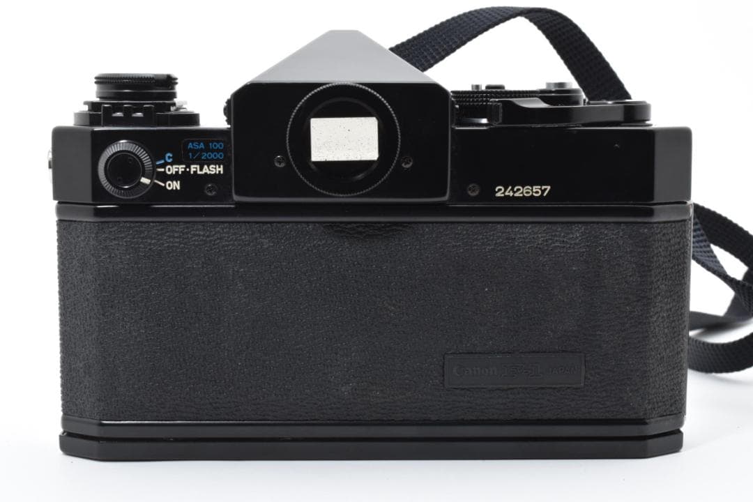 ★各部モルト張り替え済・美品★ キャノン F-1 ボディ #20790