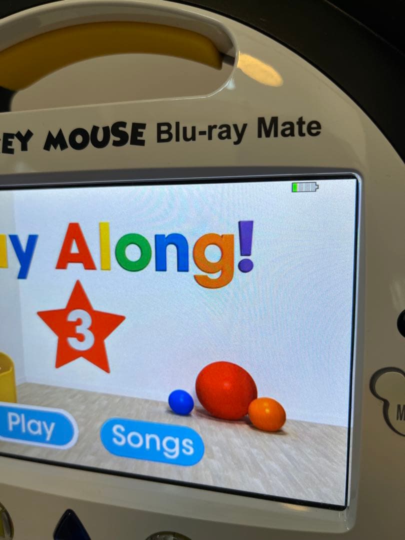 新品同様　最新 ミッキーメイト ブルーレイプレーヤー ディズニー英語 dwe