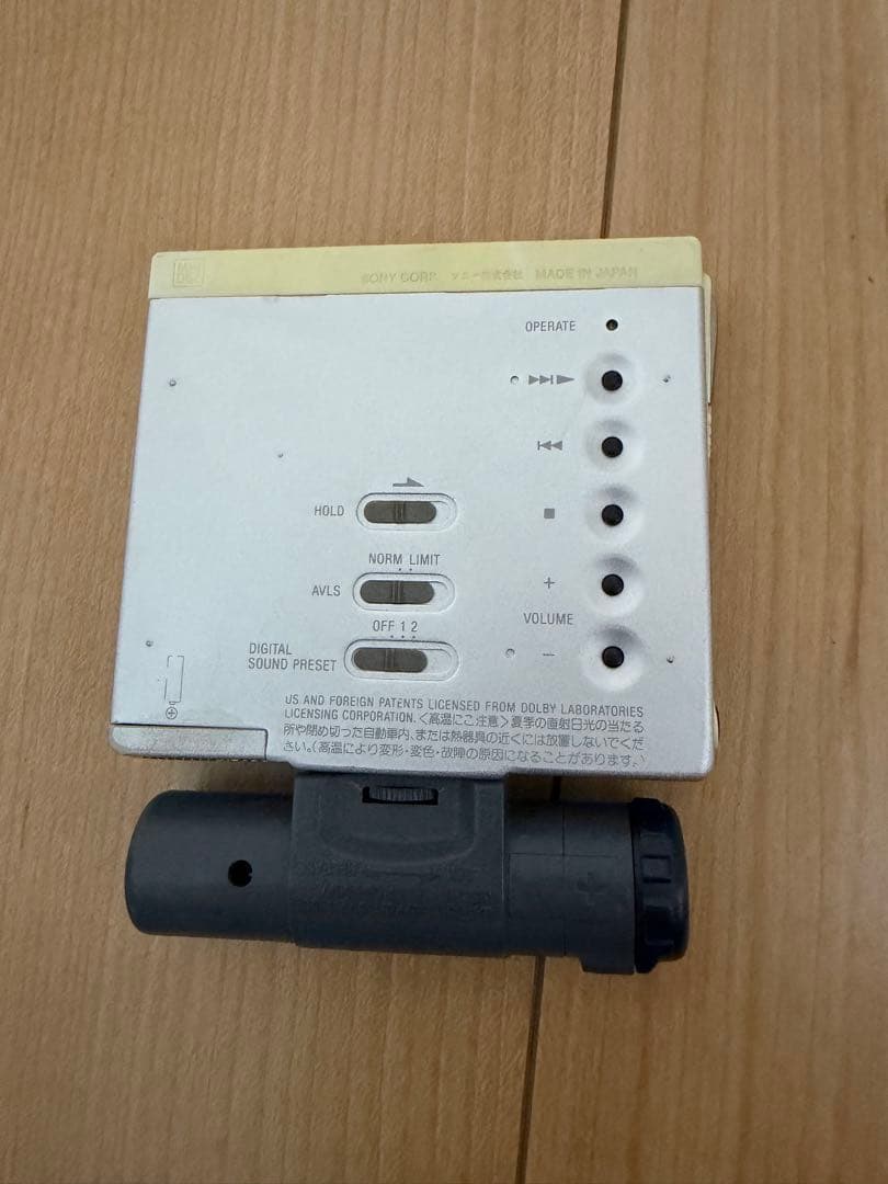 美品 SONY MDウォークマン MZ-E75 本体