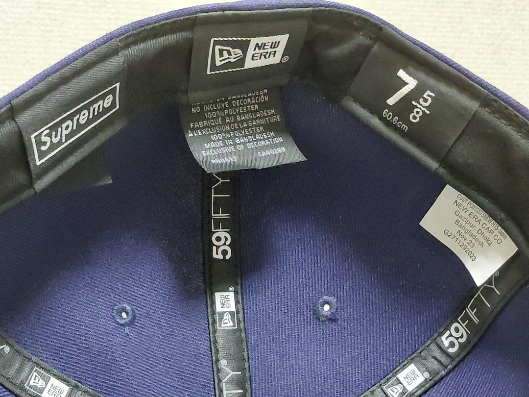 【極美品】 Supreme　Gold Cross　S Logo　New Era