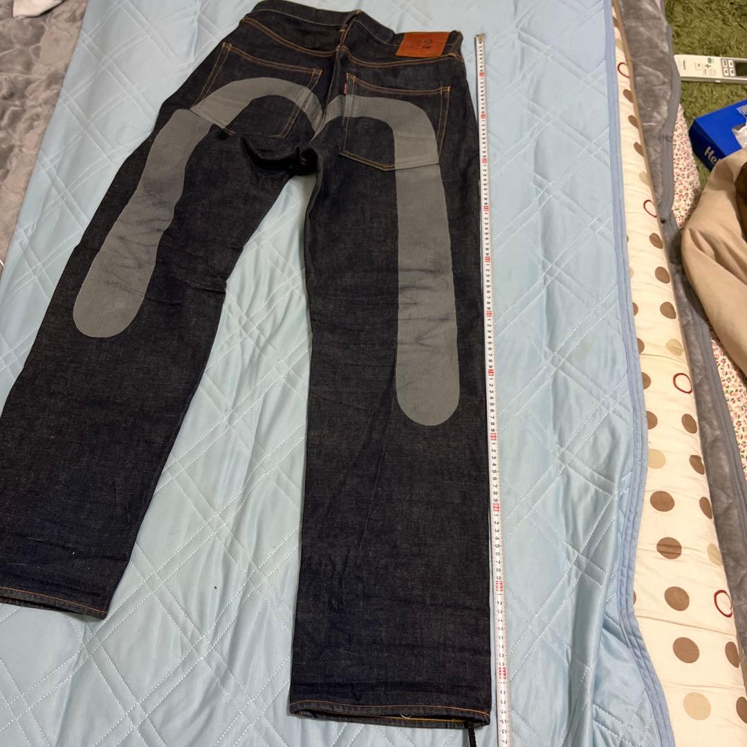 EVISU エヴィス No.2 2001グレー大黒 ビックカモメ 32×35濃紺