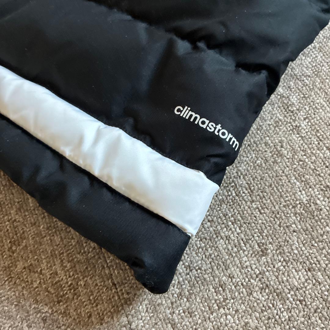 adidas TIRO15 黒 ダウンコート フード付き　ダウン70%