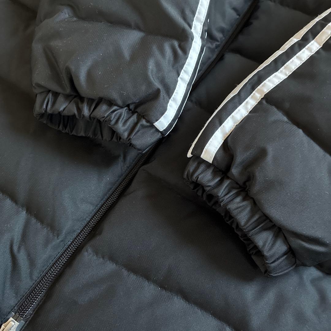 adidas TIRO15 黒 ダウンコート フード付き　ダウン70%