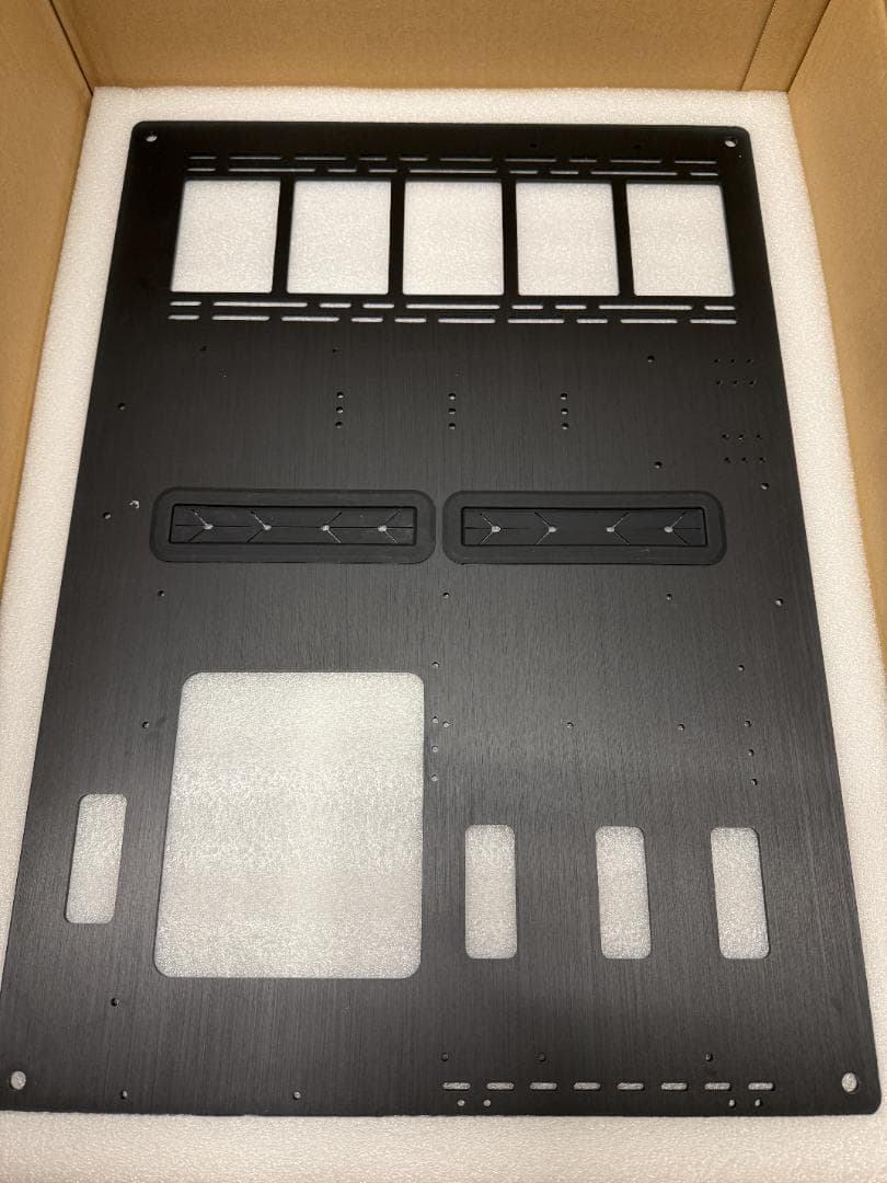 RAIJINTEK PCケース PAEAN 強化ガラス オープンフレーム ATX