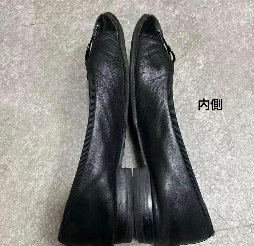 じゅんざぶろう　CHANEL シャネル バレエシューズ 37 ブラック 黒