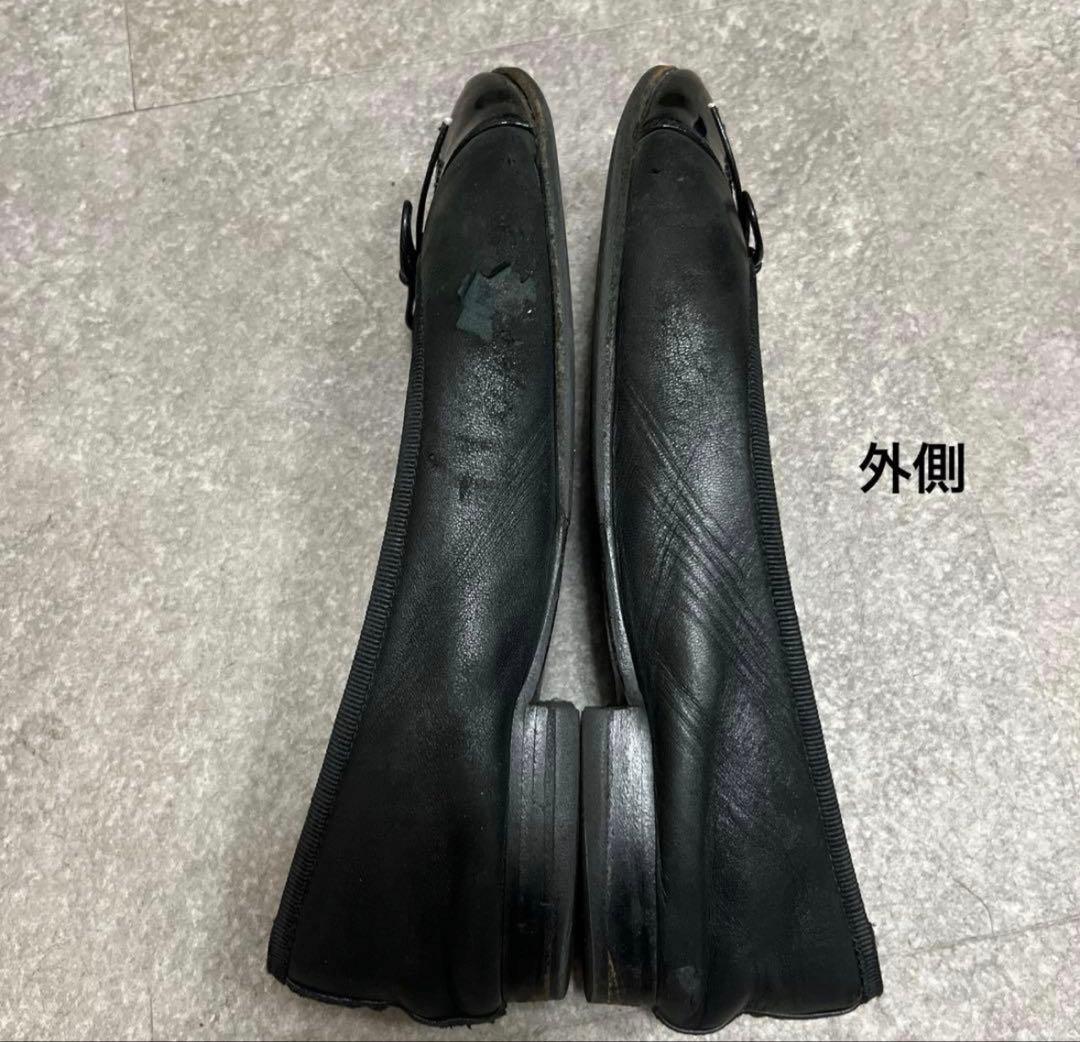 じゅんざぶろう　CHANEL シャネル バレエシューズ 37 ブラック 黒