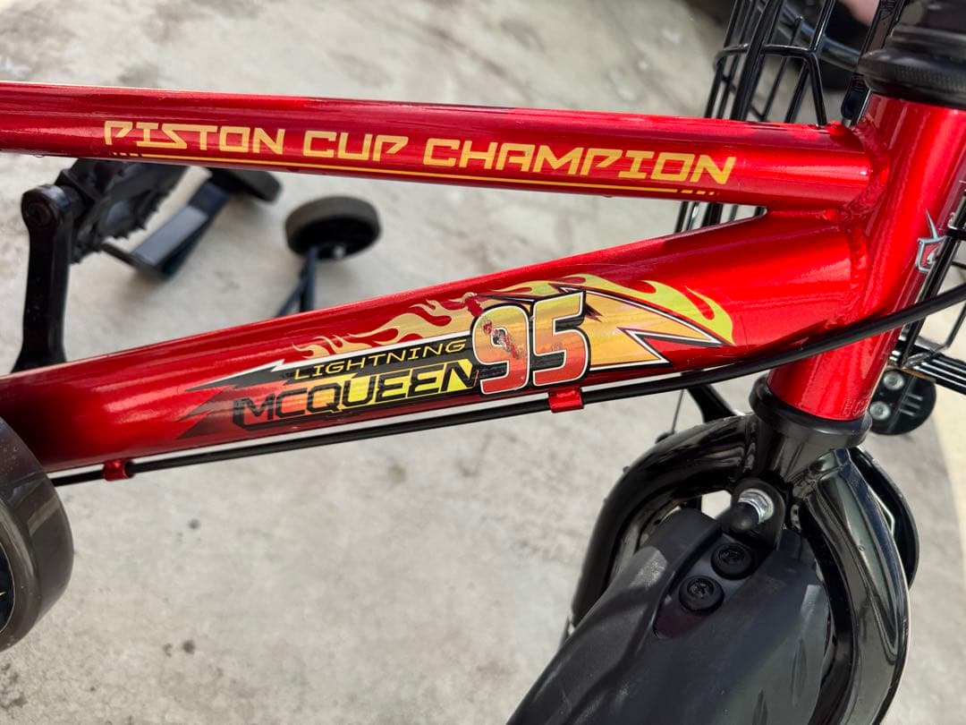 カーズ自転車16cm キッズ自転車