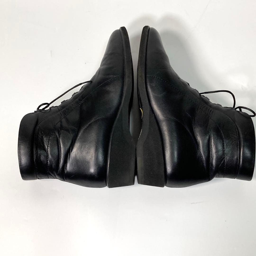 ペダラ アシックスウォーキング ショートブーツ サイドジップ 24cm 3E