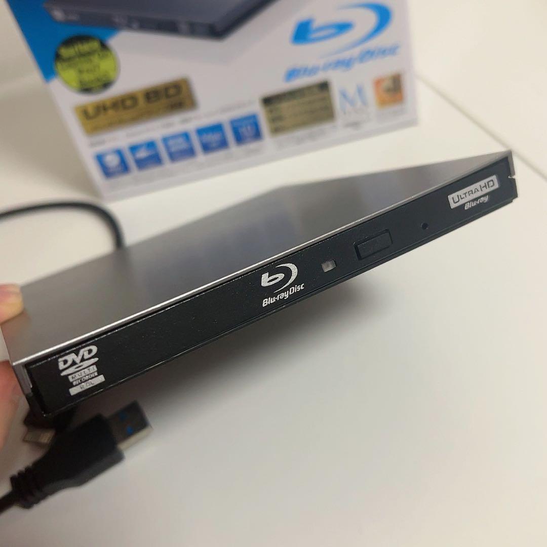 Logitechロジテック　外付けDVDドライブ　Blu-ray