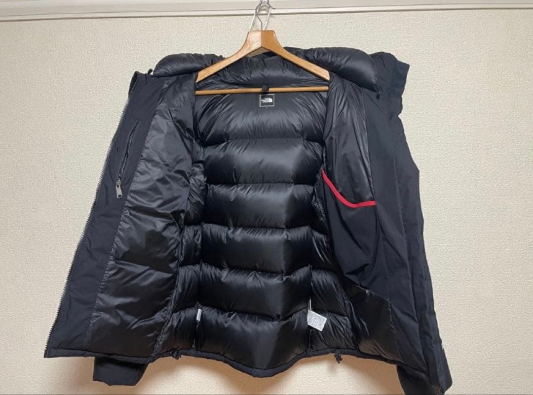 【美品】ノースフェイス ビレイヤーパーカ ND92215 ブラック Lサイズ