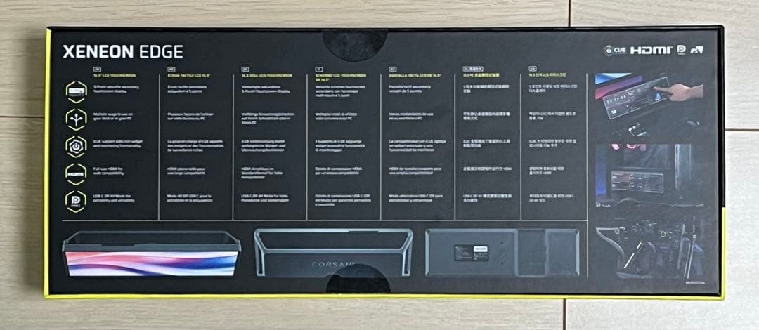 ディスプレイ・モニター本体 CORSAIR XENEON EDGE 14.5 CC-9011306-WW