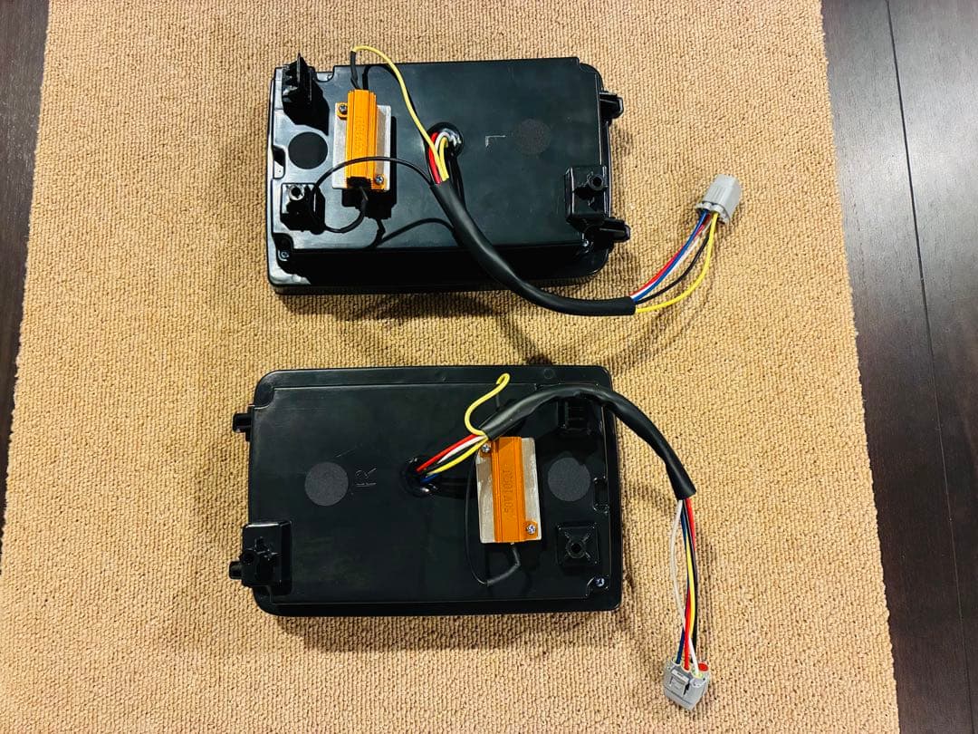 ☆エブリイ フルファイバーLEDテールランプ 純正交換式 ハイフラ防止抵抗付き☆