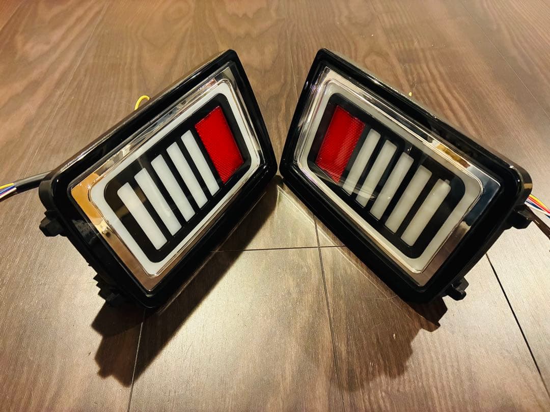 ☆エブリイ フルファイバーLEDテールランプ 純正交換式 ハイフラ防止抵抗付き☆