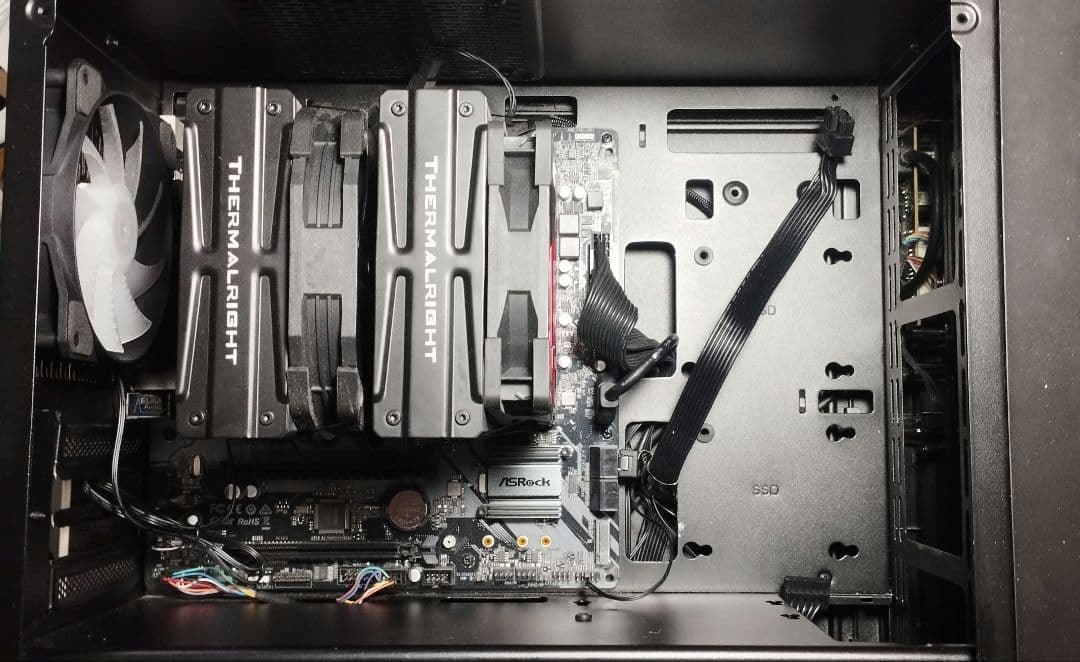 Ryzen7 5800x メモリ32GB グラボ ストレージ無し 自作PC