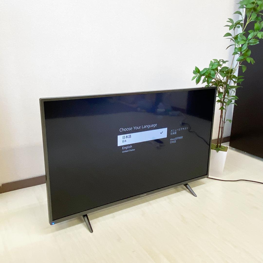未使用 フナイ 43型4Kスマートテレビ FireTV FL-43UF340