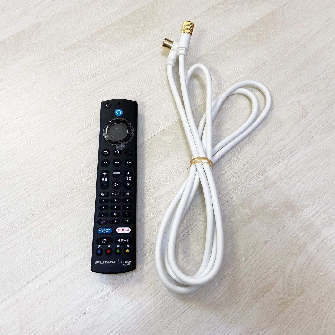 未使用 フナイ 43型4Kスマートテレビ FireTV FL-43UF340