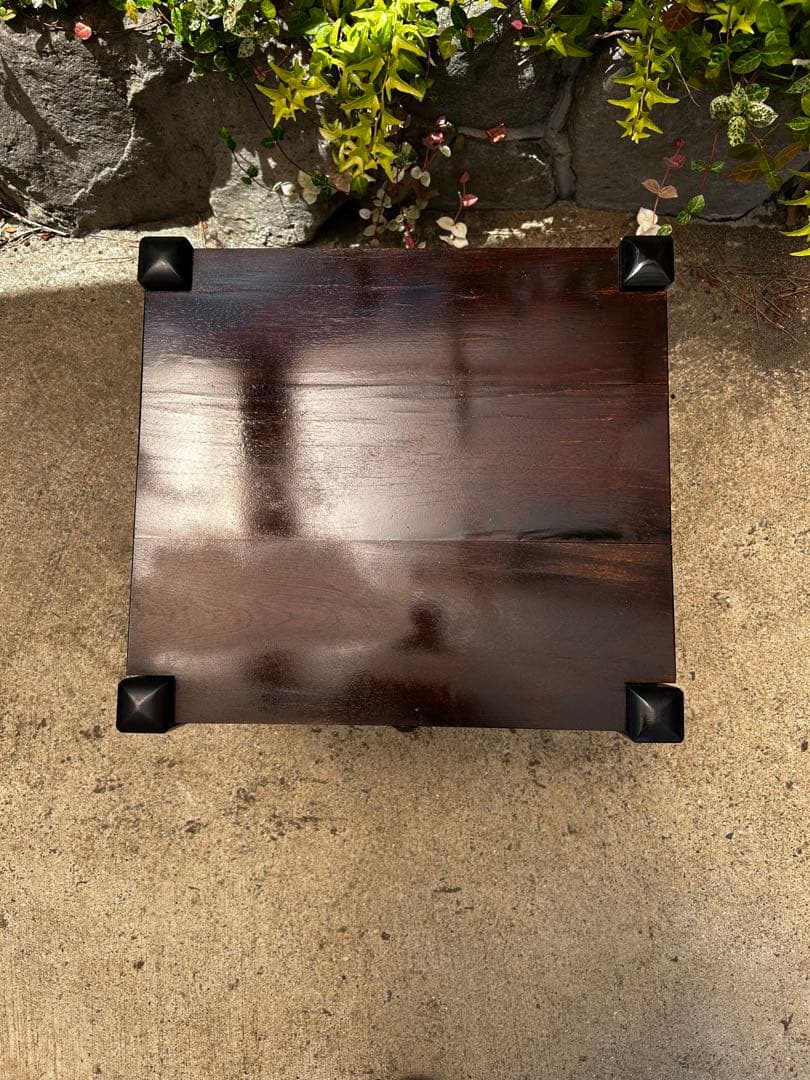 民藝家具　えぞインテリア　多様台　ベッドサイドデスク　アンティーク