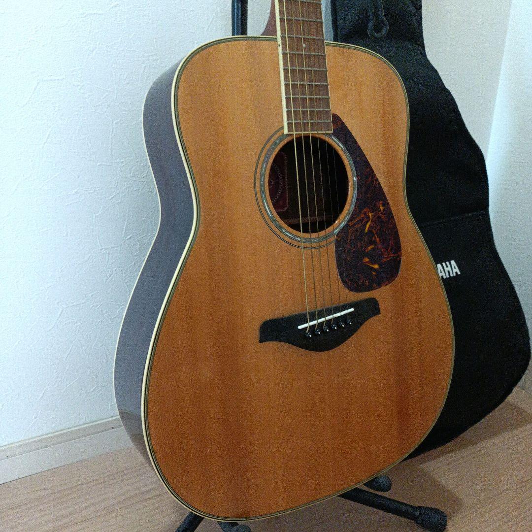 ヤマハFG-730S アコースティックギター　ソフトケース付き
