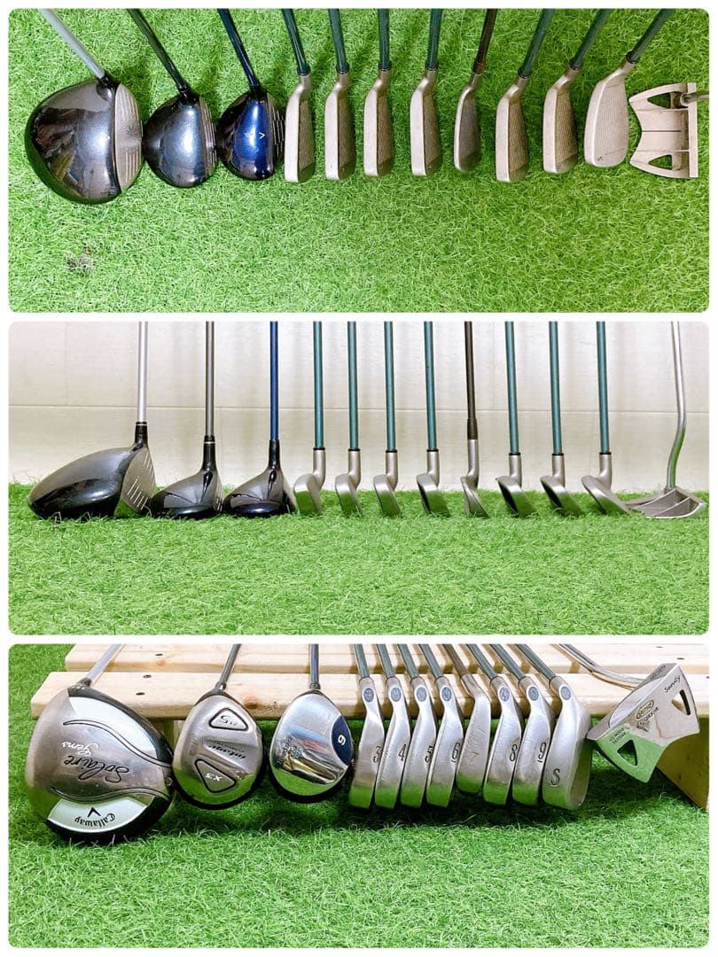 1 初心者オススメ　ゴルフ　クラブセット　レディース　バッグキャロウェイ