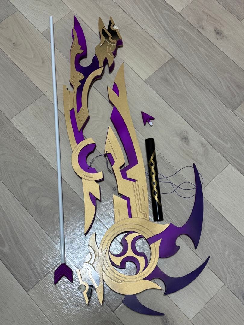 原神　宵宮　コスプレ衣装フルセット　三分妄想製衣装＆下駄＆オーダーウィッグ＆武器