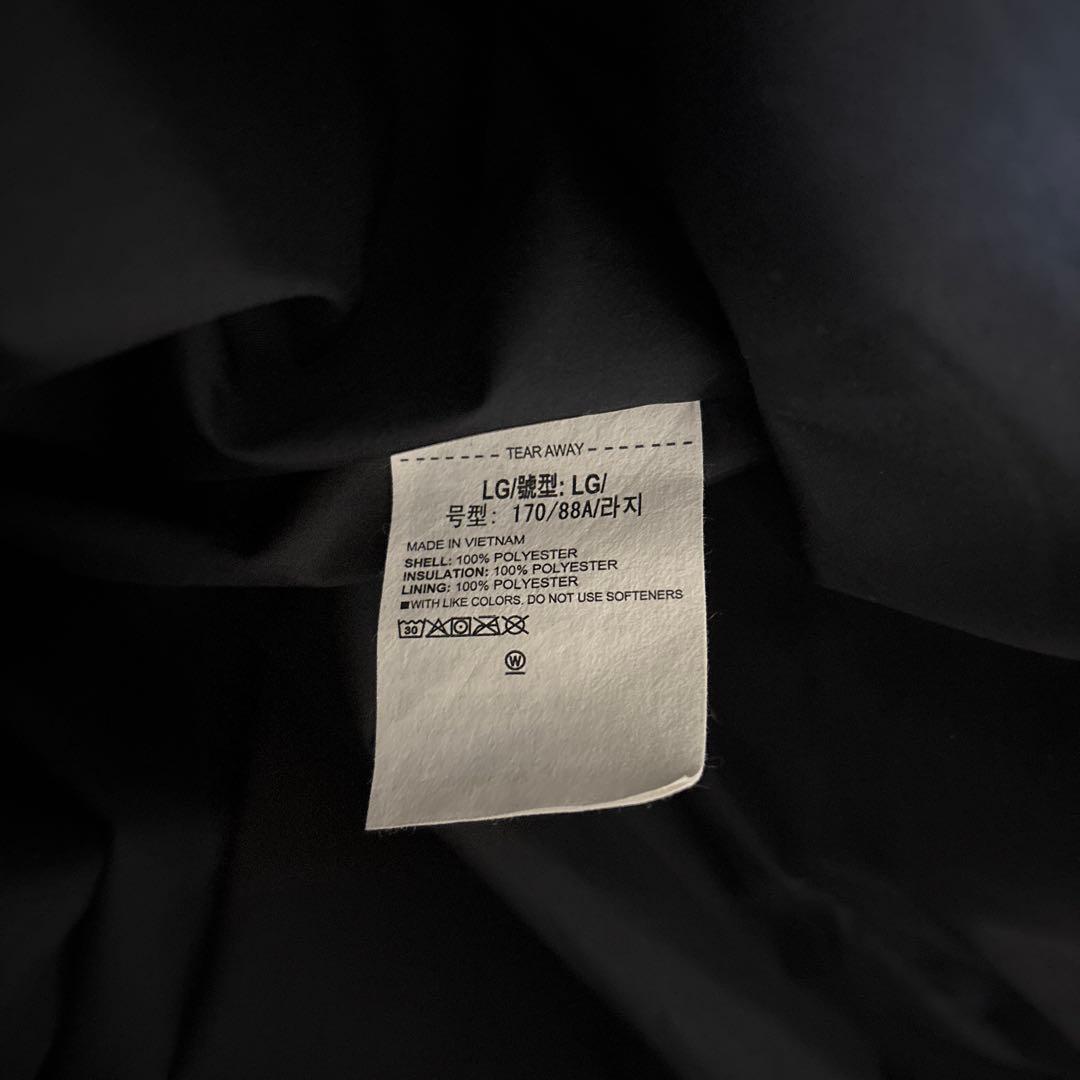 アンダーアーマー　UAインサレーテッド ロングコート フーディー　ブラック