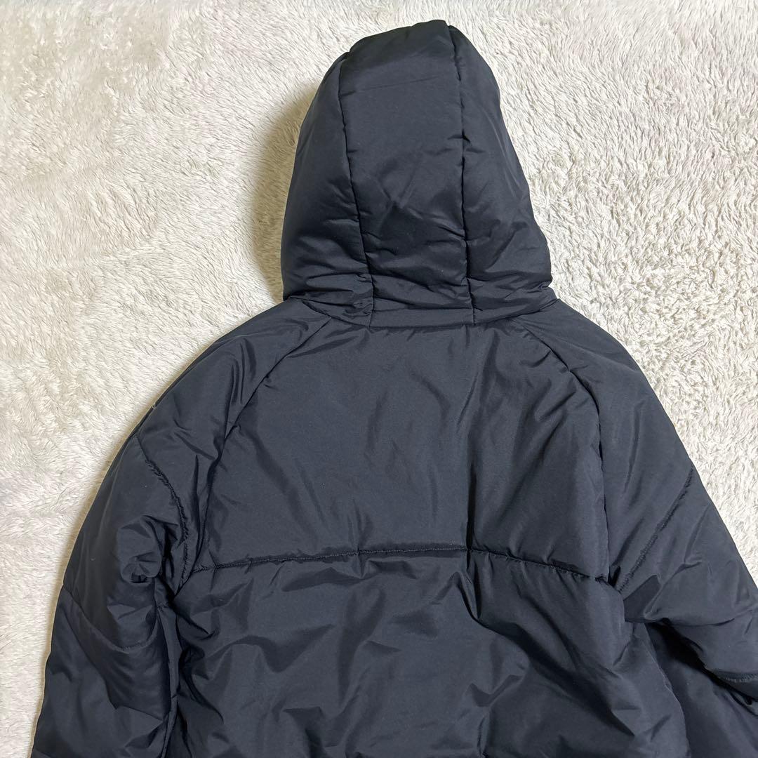 アンダーアーマー　UAインサレーテッド ロングコート フーディー　ブラック