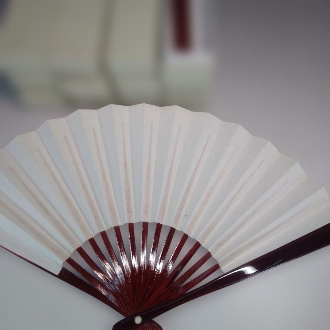 白無地　扇子　12本セット