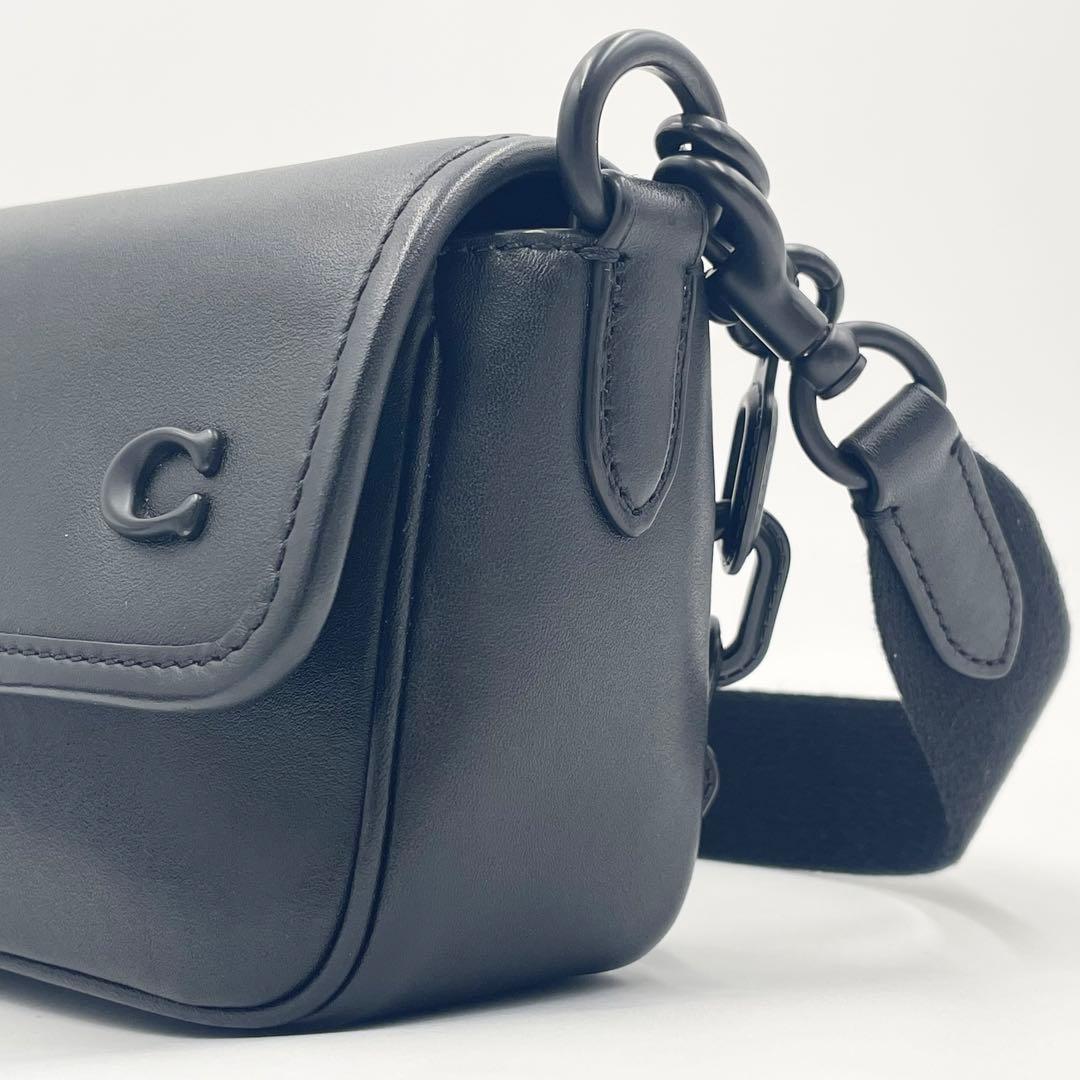 定価7.7万/未使用級 コーチ チャーター フラップ クロスボディ18ショルダー