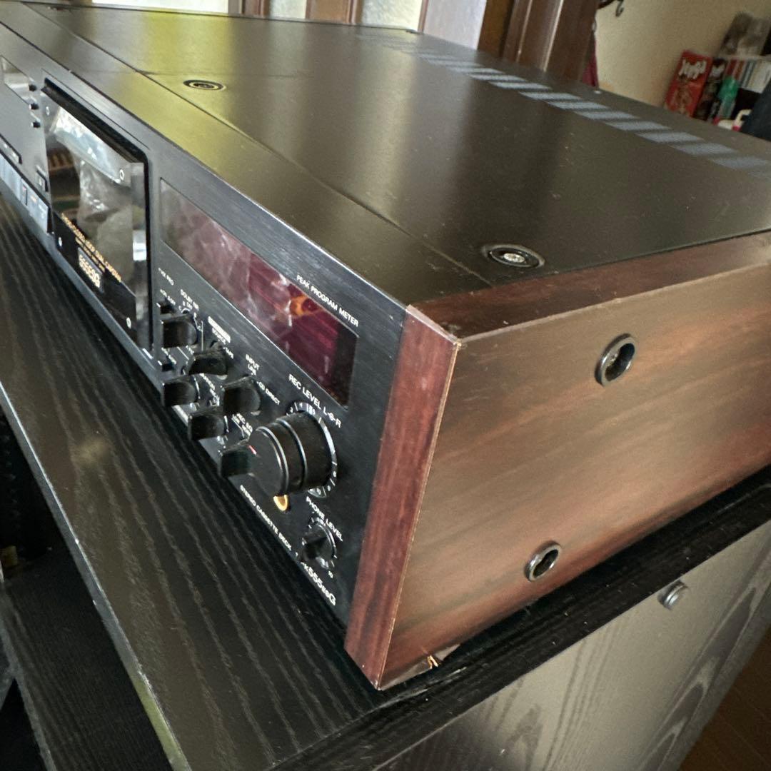 【希少】 名器 SONY ソニー ステレオカセットデッキ TC-K555ESG