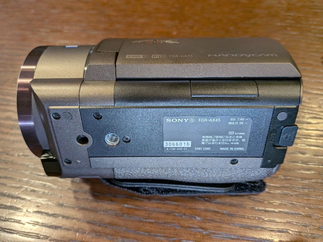 SONY ハンディカムFDR-AX45&ワイヤレスマイクECM-W1M他