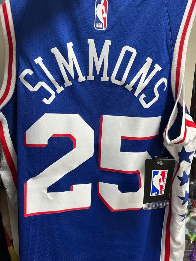 Nike Philadelphia 76ers Simmons 25 ユニフォー