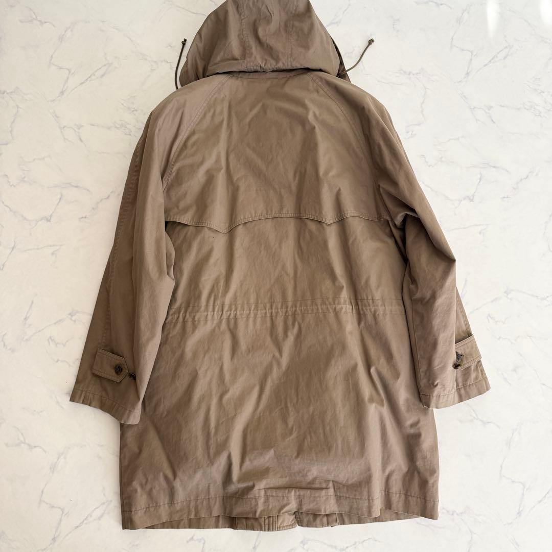 【美品】　アクアスキュータム モッズコート ライナー 裏地チェック ダウンコート