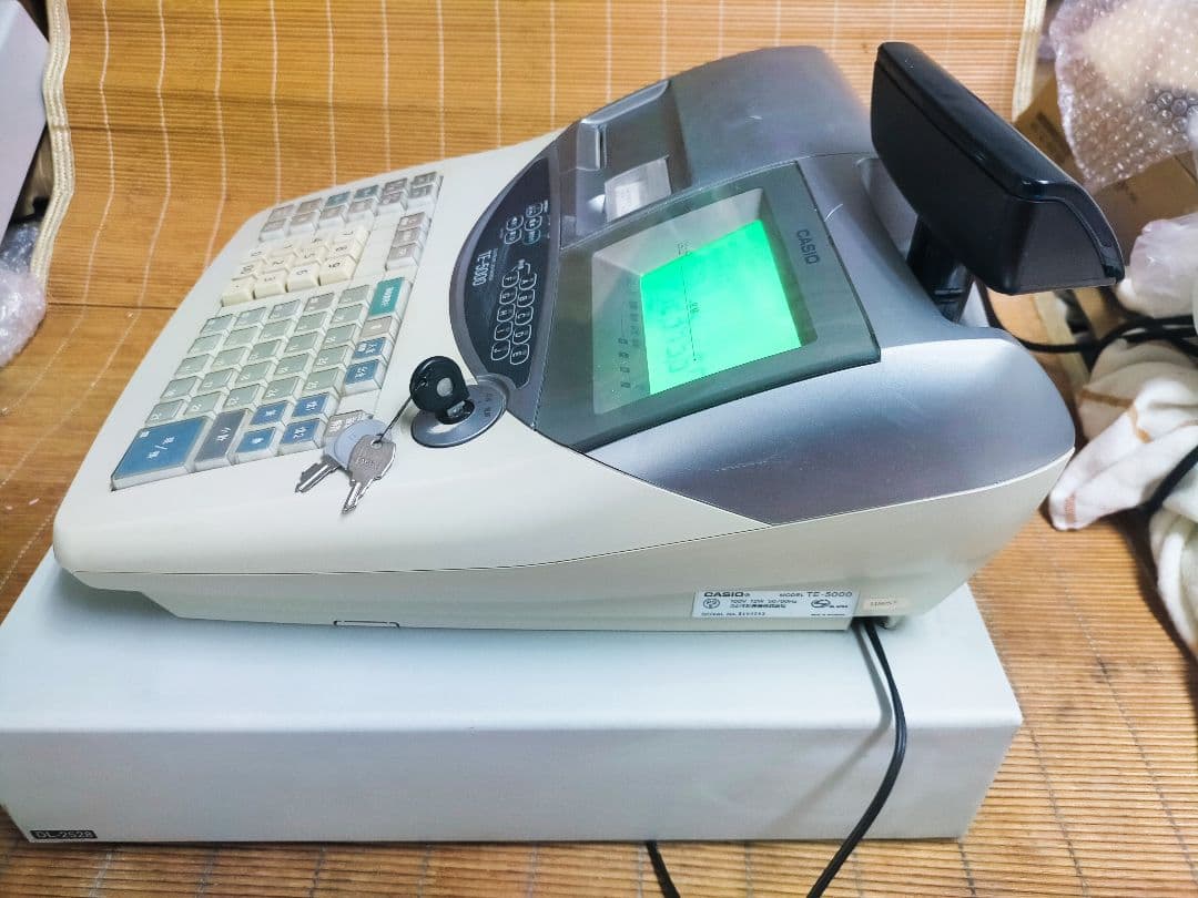 カシオレジスター　TE-5000　25部門　上位機種　371011
