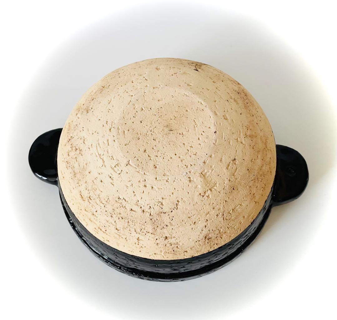 かまどさん 3号 黒 土鍋