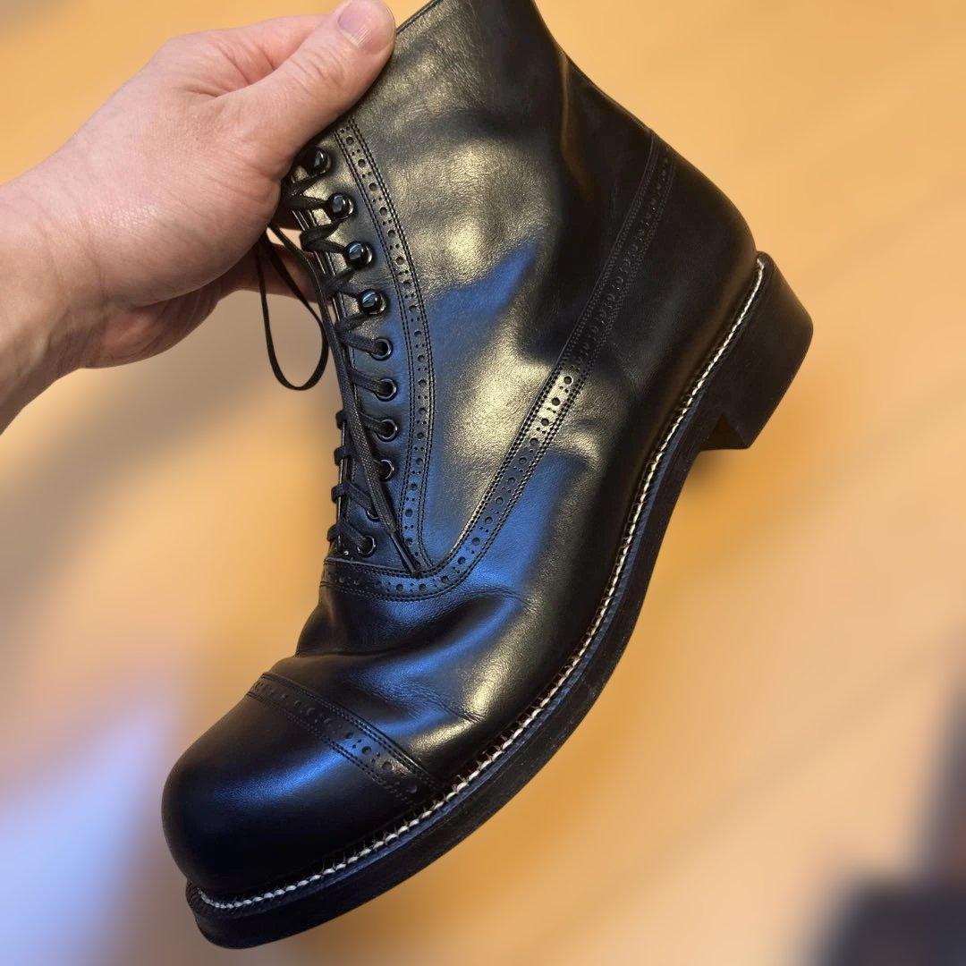 浅草老舗ブランド　PICKER CLOTHING CAPTOE バルモラルブーツ