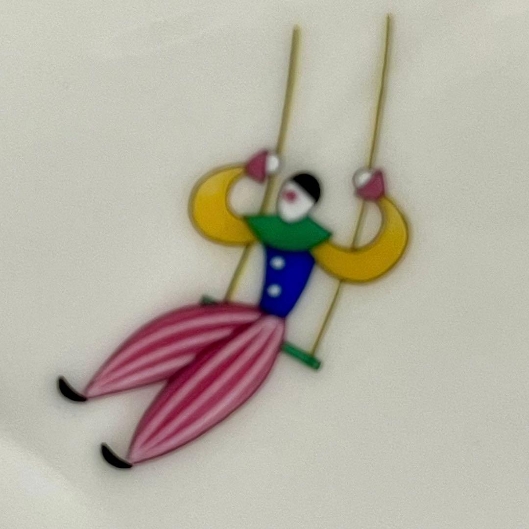 ⭐️新品未使用⭐️香蘭社 愉快な仲間 金彩大皿1中皿5パーティセット サーカス 廃盤